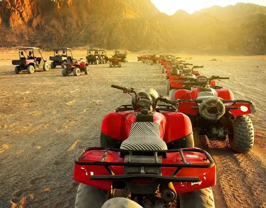 Safaga Desert Safari with Quad Biking & Bedouin Lunch Experience