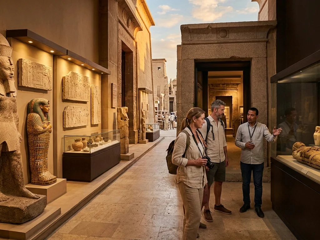 A tour of the Luxor Museum and the Mummification Museum
