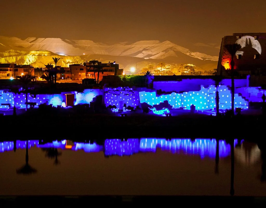 Sound and Light Show at Karnak Temple (Entrance Ticket and Transportation)
