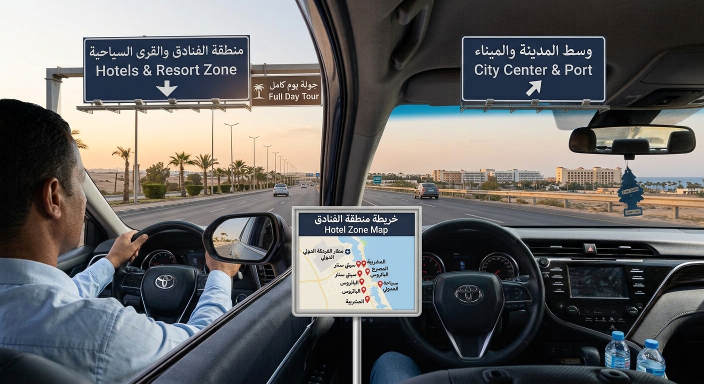 Private Transfer: Hurghada Airport to Hotel