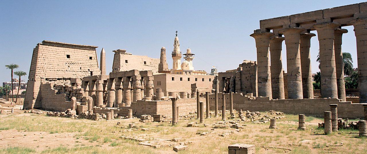 Luxor Luxor Temple south west