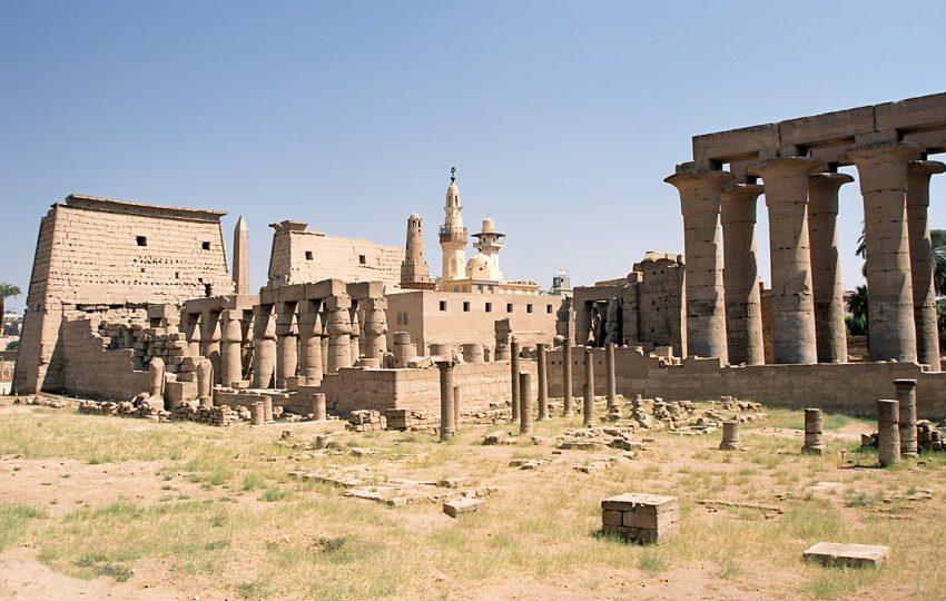 Luxor Luxor Temple south west