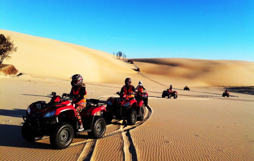 Sand Dune Riding High Quality Wallpaper